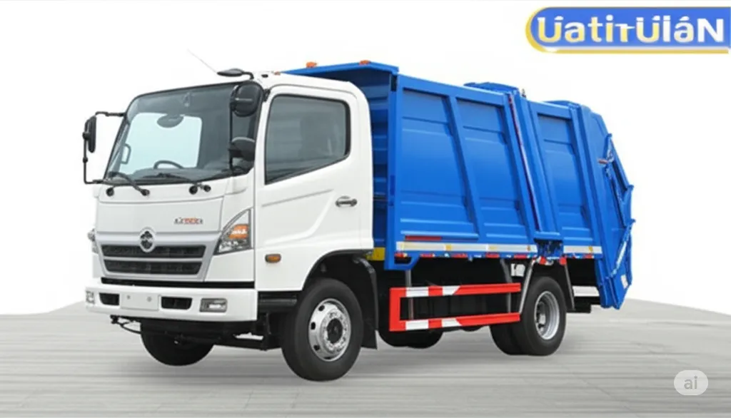 Giá xe chuyên dụng ép rác