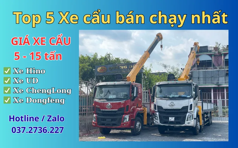 giá xe cẩu bán chạy nhất