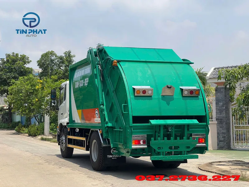 Xe Ép Rác 14 Khối UD Nâng Kẹp TRUCKS PKE 250