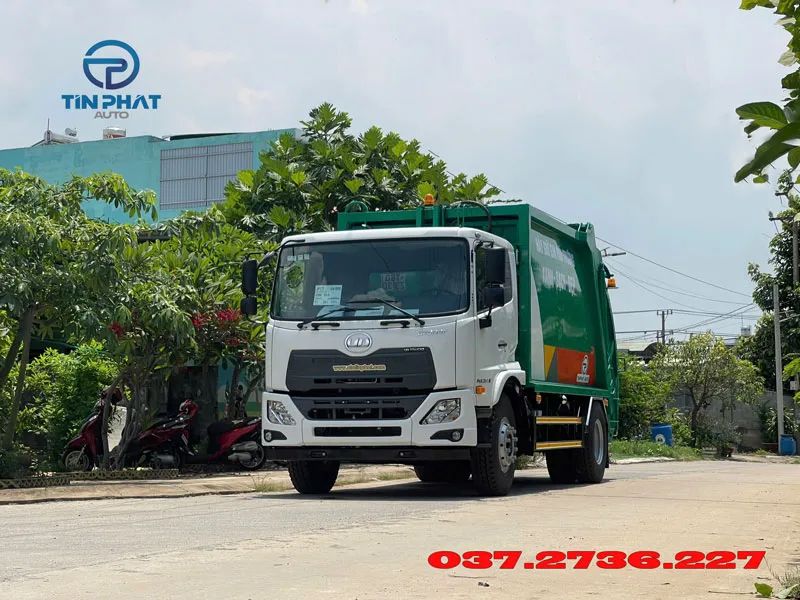 Xe Ép Rác 14 Khối UD Nâng Kẹp TRUCKS PKE 250