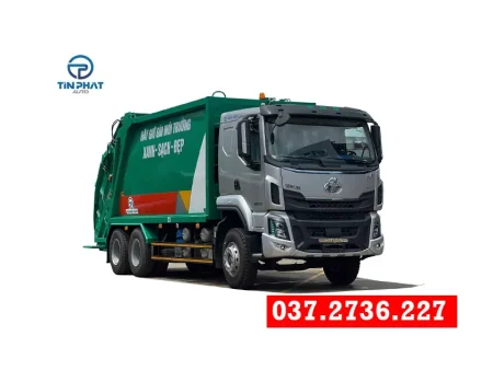 Giá Xe Ép Rác 22 khối Chenglong H5 ( Nâng kẹp )